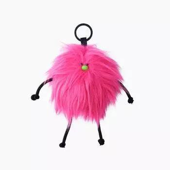 LINE FRIENDS Брелок для ключей в виде куклы-пушистика Cole Pink