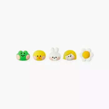 Line Friends Collet Mini Dart Stickon Set 02