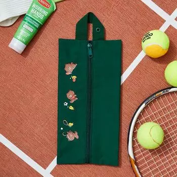 Line Friends Field Day Pouch зеленый