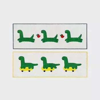 Line Friends Jo Guman Brachio Kitchen Mat (Option: Apple/Skate) skate