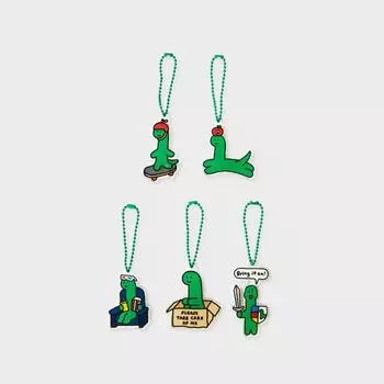 Line Friends Joguman Bracio Акриловый случайный ключ