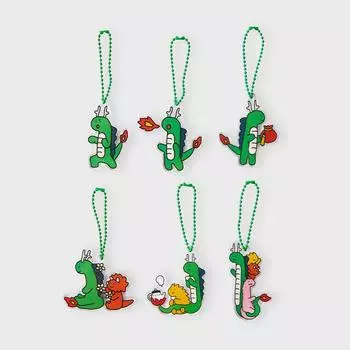 LINE FRIENDS Joguman DRAGON акриловый случайный брелок