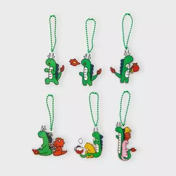 Line Friends Joguman Dragon Акриловый случайный ключ