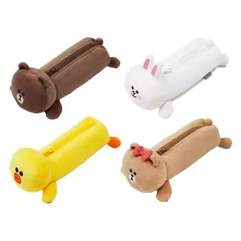 Line Friends Laing Dall Pencil Case (4 варианта)