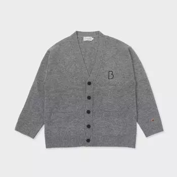 Line Friends Made by Brown Вязаный кардиган Серый (S-L) S