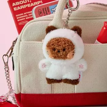 LINE FRIENDS Брелок для куклы Mini Cat Nini Bnini