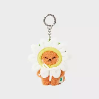 LINE FRIENDS Брелок для ключей в виде цветка куклы Mini Minini Chichini