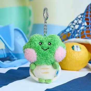 LINE FRIENDS Брелок для ключей Mini Minini Under the Full Lenini Doll