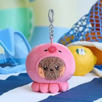 LINE FRIENDS Брелок для ключей Mini Minini Under the Full Bunny Doll