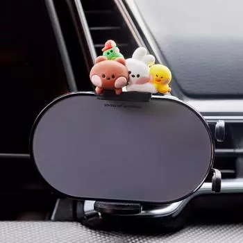 Line Friends Minini Автомобильный смартфон Быстрая зарядка Стенд