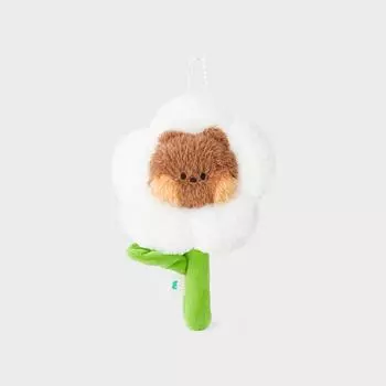 Line Friends Minini Bnini Flower Doll Keyring