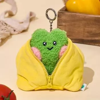 Line Friends Minini Farm Lenini Open Doll Keyring