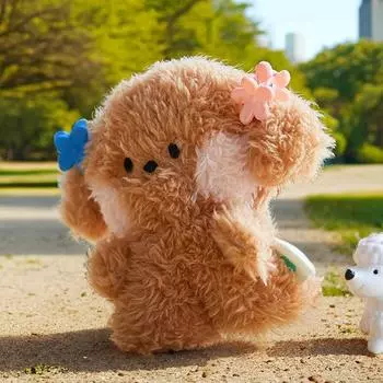 LINE FRIENDS Брелок для ключей с куклой Minini Jjokkoni