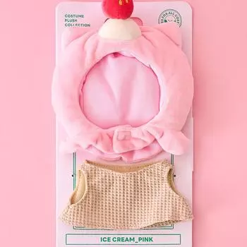 Line Friends Minini Мороженое Шкаф - Розовый