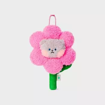 LINE FRIENDS Брелок для ключей в виде цветочной куклы Minini Nyaggi