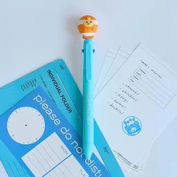 Line Friends Minini Под полной фигуркой Salini гелевая ручка