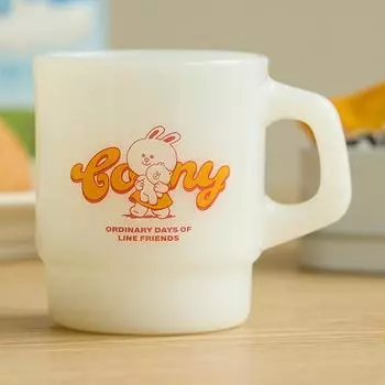 LINE FRIENDS ОБЫЧНЫЕ ДНИ Конни Молочная чашка