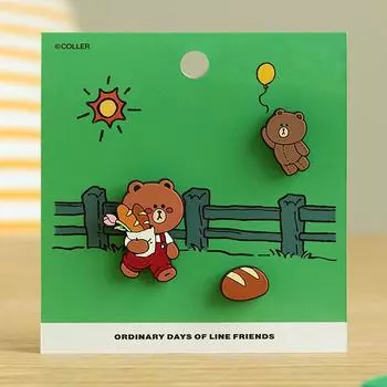 LINE FRIENDS Набор наклеек ОБЫЧНЫЕ ДНИ