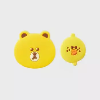 Line Friends Sally Day Brown Sticker