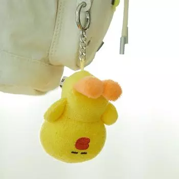 Line Friends Sally Lazy Day Plush Keyring