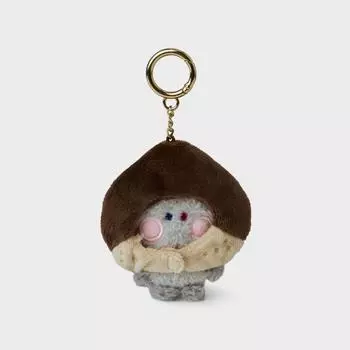 Line Friends TRUZ BONBON Mini Mini Roasted Chestnut Snack Doll Keyring