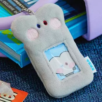 Line Friends TRUZ BONBON Minini Doll Photo Holder Keyring