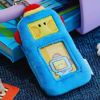 Line Friends TRUZ HIKUN Minini Doll Photo Holder Keyring