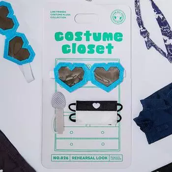 LINE FRIENDS TRUZ Minini Idol Closet Репетиционный образ