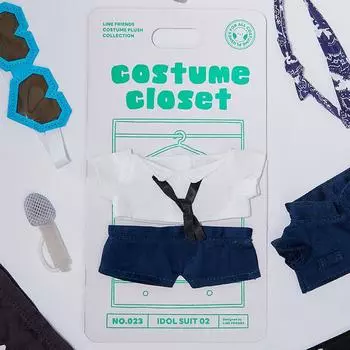 Line Friends TRUZ Minini Idol Closet Suit 02
