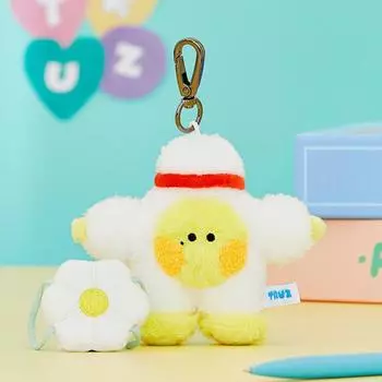 LINE FRIENDS TRUZ ROMY Миниатюрная кукла-подвеска в виде сумки с посланием