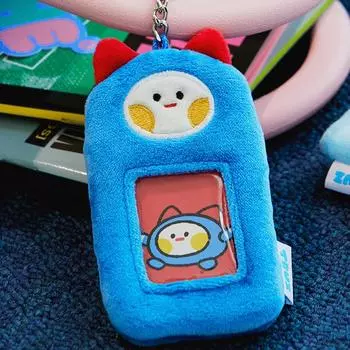 LINE FRIENDS Брелок-держатель для фото в виде куклы TRUZ WOOPY Minini