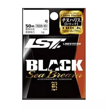 LINE SYSTEM Line Black Sea Bream Chinuharis Trick B7115A No. 1.5 коричневый