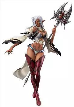 Lineage II Dark Elf Brown Scale ПВХ окрашенная готовая версия. (1/7 продукта)