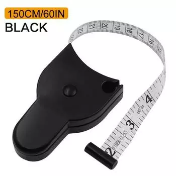 Линейка для измерения тела, швейная лента 150 см/60 дюймов, измерительная лента для шитья, линейка для шитья белый