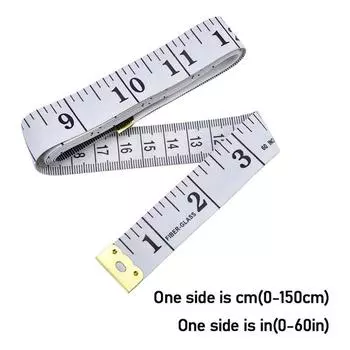 Линейка для измерения тела, швейная рулетка, сантиметр, измерительная лента, мягкая линейка 150cm/60inch