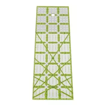 Линейка для квилтинга, акриловая, прямоугольная, прозрачная, простая, прочная, для домашнего шитья, линейка