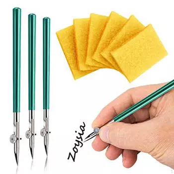 Линейка для маскировочной жидкости, идеального рисования тонких линий, технической картографии и каллиграфии,