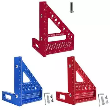 Линейка для разметки квадратных отверстий высокой точности для инженера-плотника A