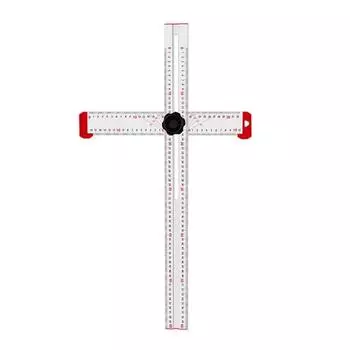Линейка для сверления, позиционирования, деревообработки, чертилка, инструмент для маркировки чертежей