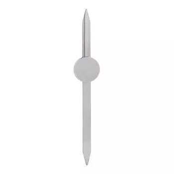 Линейка золотого сечения для бровей из нержавеющей стали, микроблейдинг, макияж, татуаж бровей, измерительный инструмент