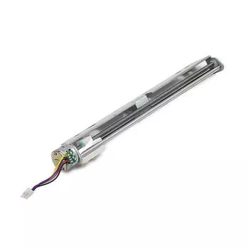 Линейный микроактуатор 123 мм 15 мм Линейный шаговый двигатель с гайкой Двухфазный четырехпроводной шаговый двигатель Сделай сам 3D-принтер