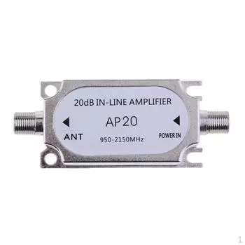 Линейный усилитель с коэффициентом усиления 20 дБ, 950–2150 МГц, AP20, серебристый