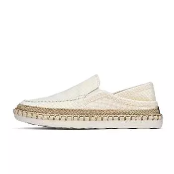 Linen Sewing Men s Casual Shoes Comfy Lightweight Summer Loafers Men Espadrilles Flat Slip-on Driving Shoes Man Fishermen Shoes 39