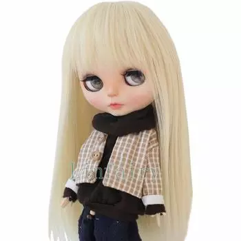 Linfairy inch Doll Длинный парик Длинные волосы 9-10 (Блондинка)