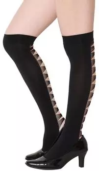 Lingerie Collection Sexy Stockings Back Slit (S-012)
