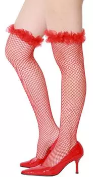 Lingerie Collection Sexy Stockings Red (S-023)