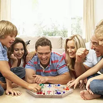 linglong H Деревянные настольные игры Игрушки 4-6 человек Интерактивные развлекательные игрушки Двусторонние окрашенные развивающие игрушки разноцветный