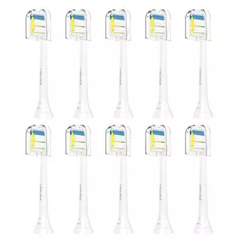 LINILEEA Электрическая зубная щетка Сменная щетка Совместимая с Philips Sonicare Совместимая щетка Совместимая с Diamond Clean Series Regular (10