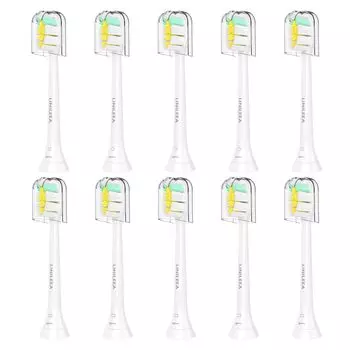 LINILEEA Сменные щетки для электрических зубных щеток Philips Sonicare, совместимые с Diamond Easy Healthy Protective Plaque Removal White