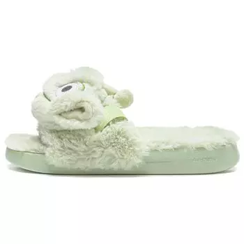 LiNing Disney Three Eyed X LN Slipper SE Удобные дышащие сандалии-слайды Женская обувь Светло-голубой Белый AGAT024-2 36